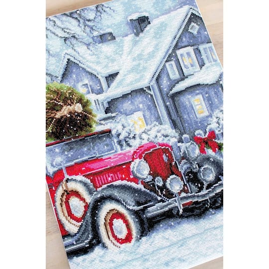 Luca-s Winter Holidays Counted Cross-Stitch Kit